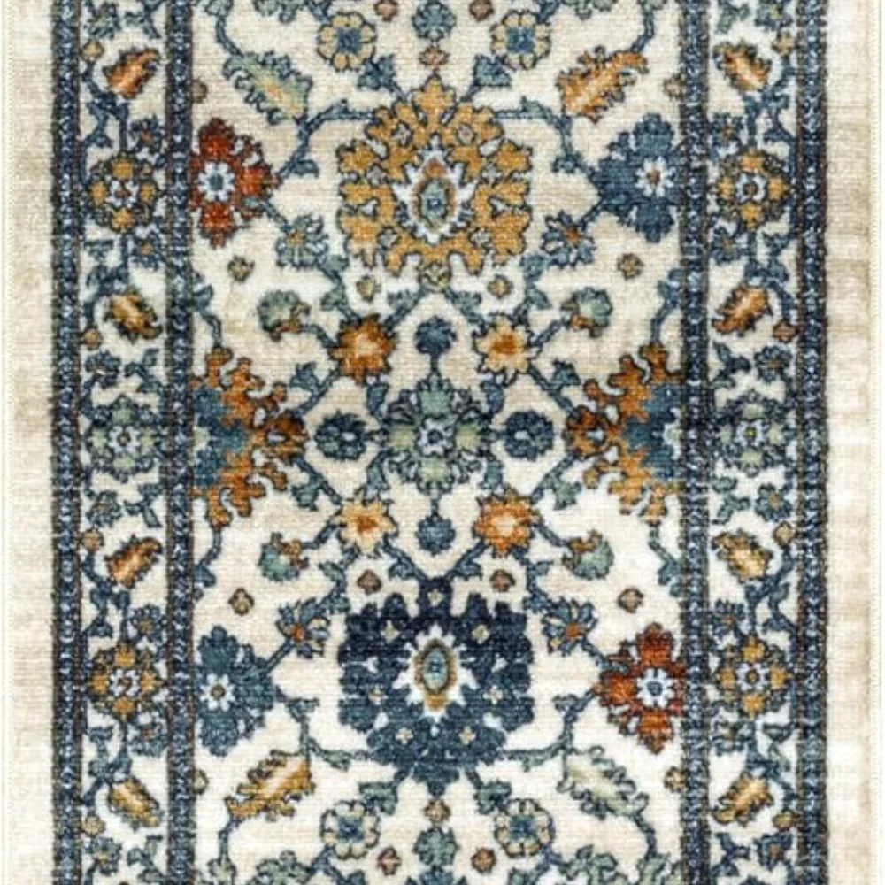 Benton Oriental Runner, 2' x 6', Beige
