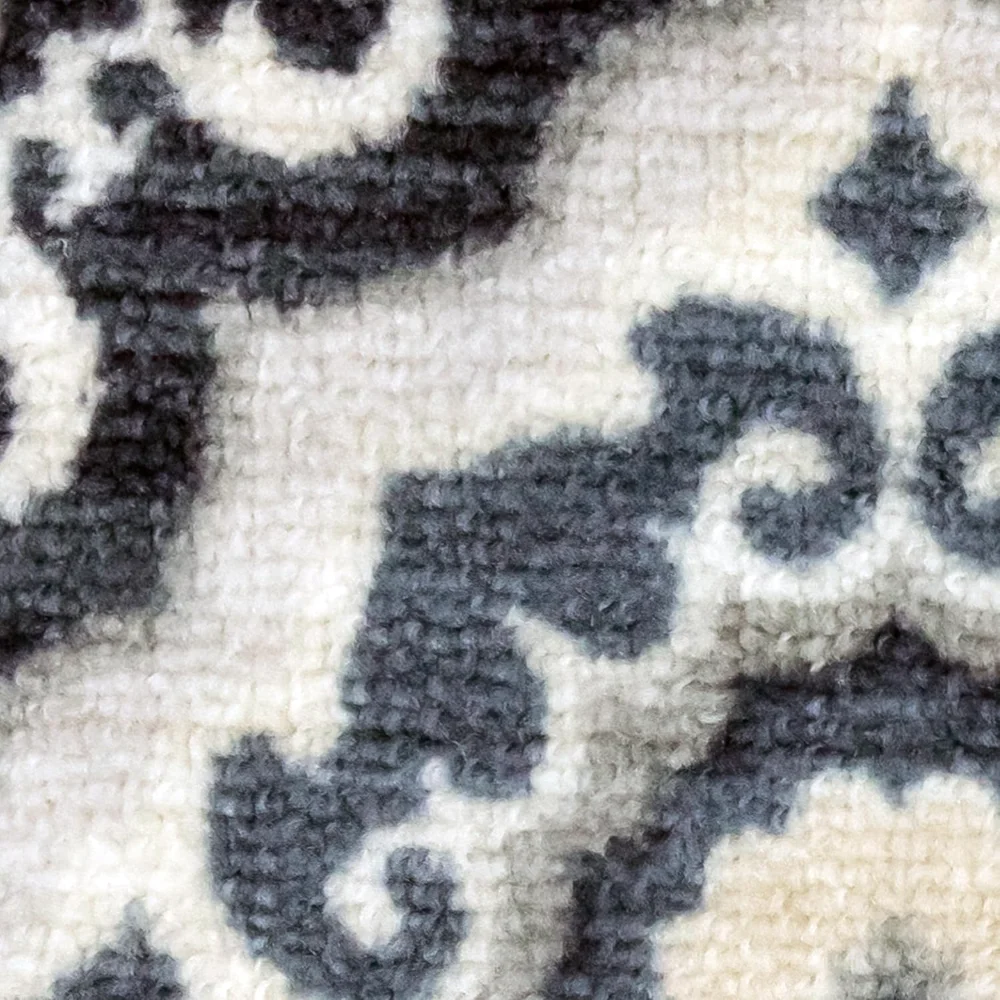 Camilla Medallion Runner, 2' x 6', Cream, view 7
