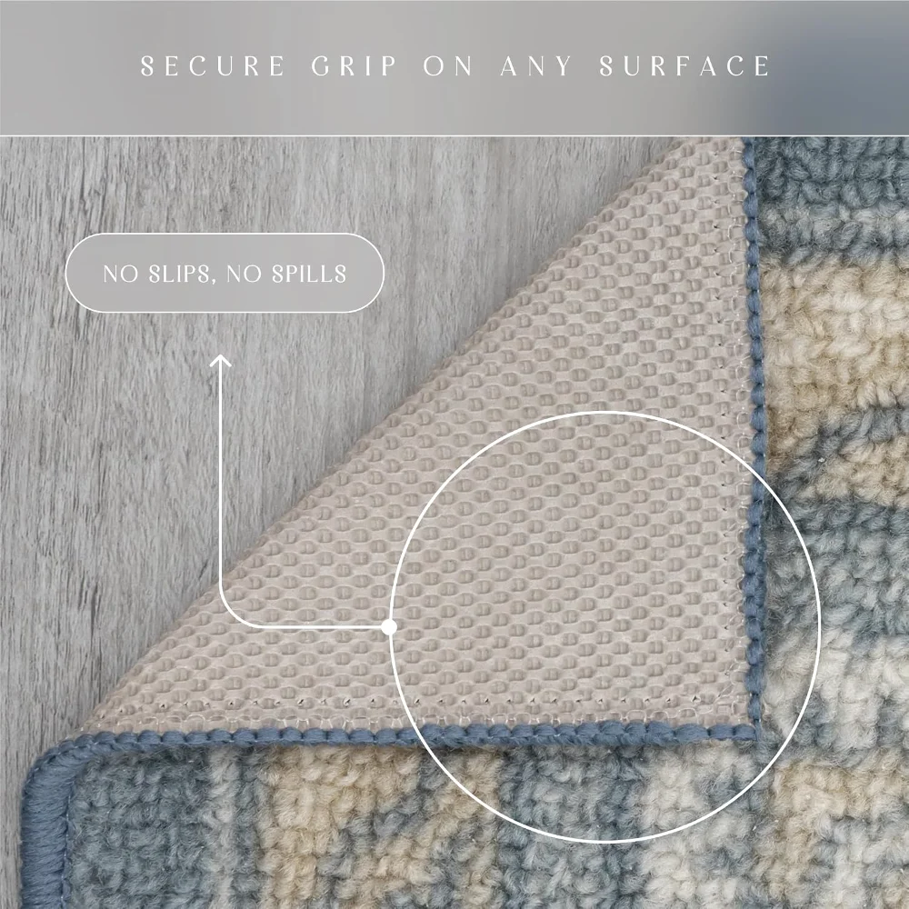Florence Accent Rug, 1'8" x 2'10", Blue, view 5
