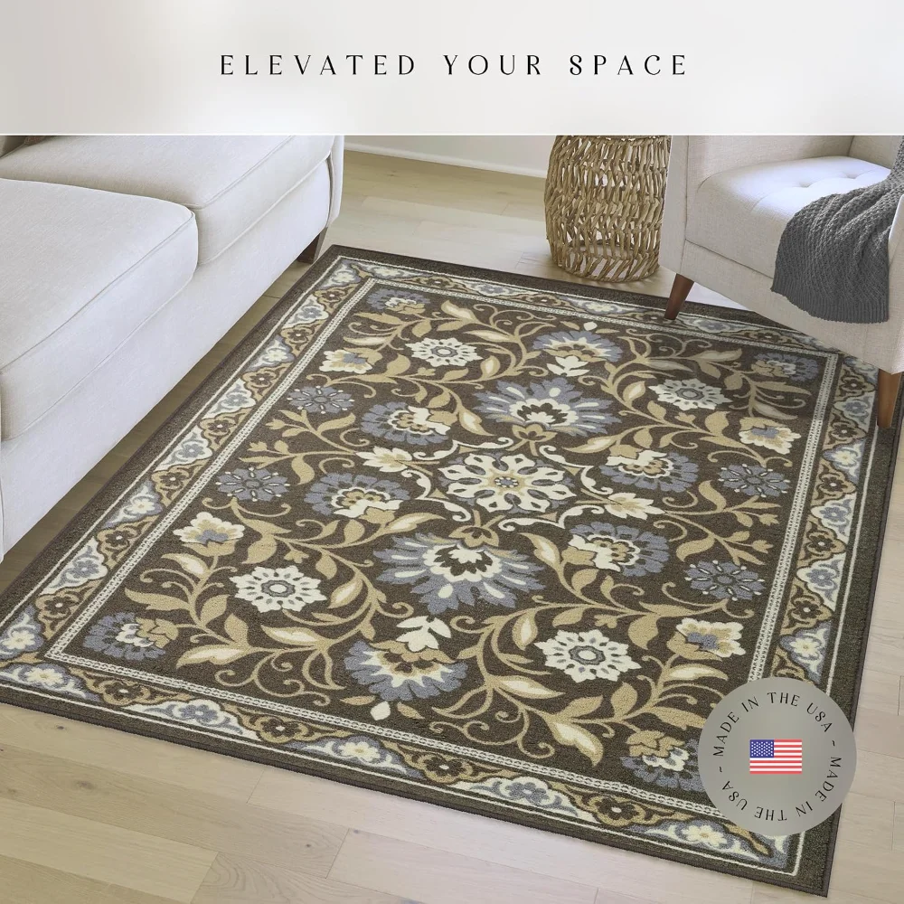 Florence Area Rug, 5' x 7', Light Brown, view 3
