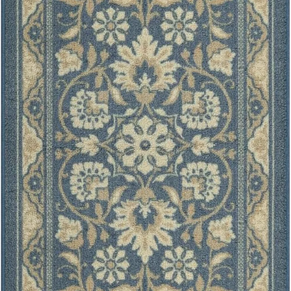 Florence Runner, 2' x 6', Blue