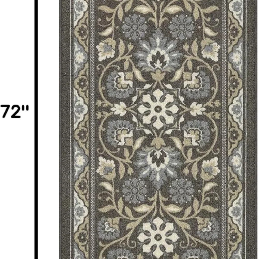 Florence Runner, 2' x 6', Light Brown, view 2