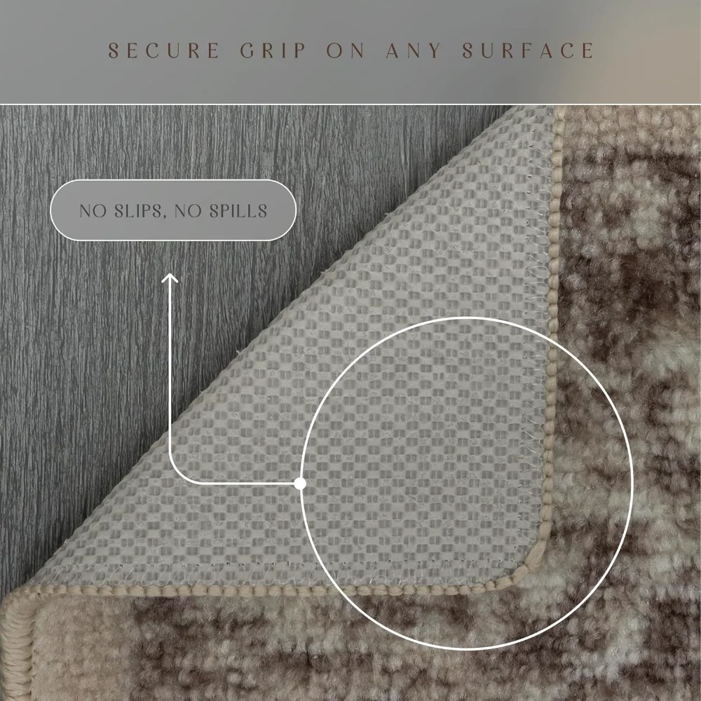 Lexington Farmhouse Accent Rug, 2'6" x 3'10", Taupe, view 5