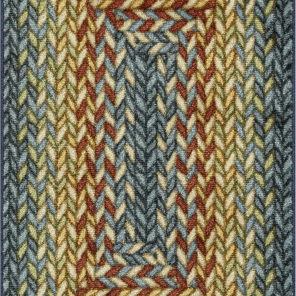 Marion Bohemian Braided-Style Print Accent Rug, 1'8" x 2'10", Multi Color