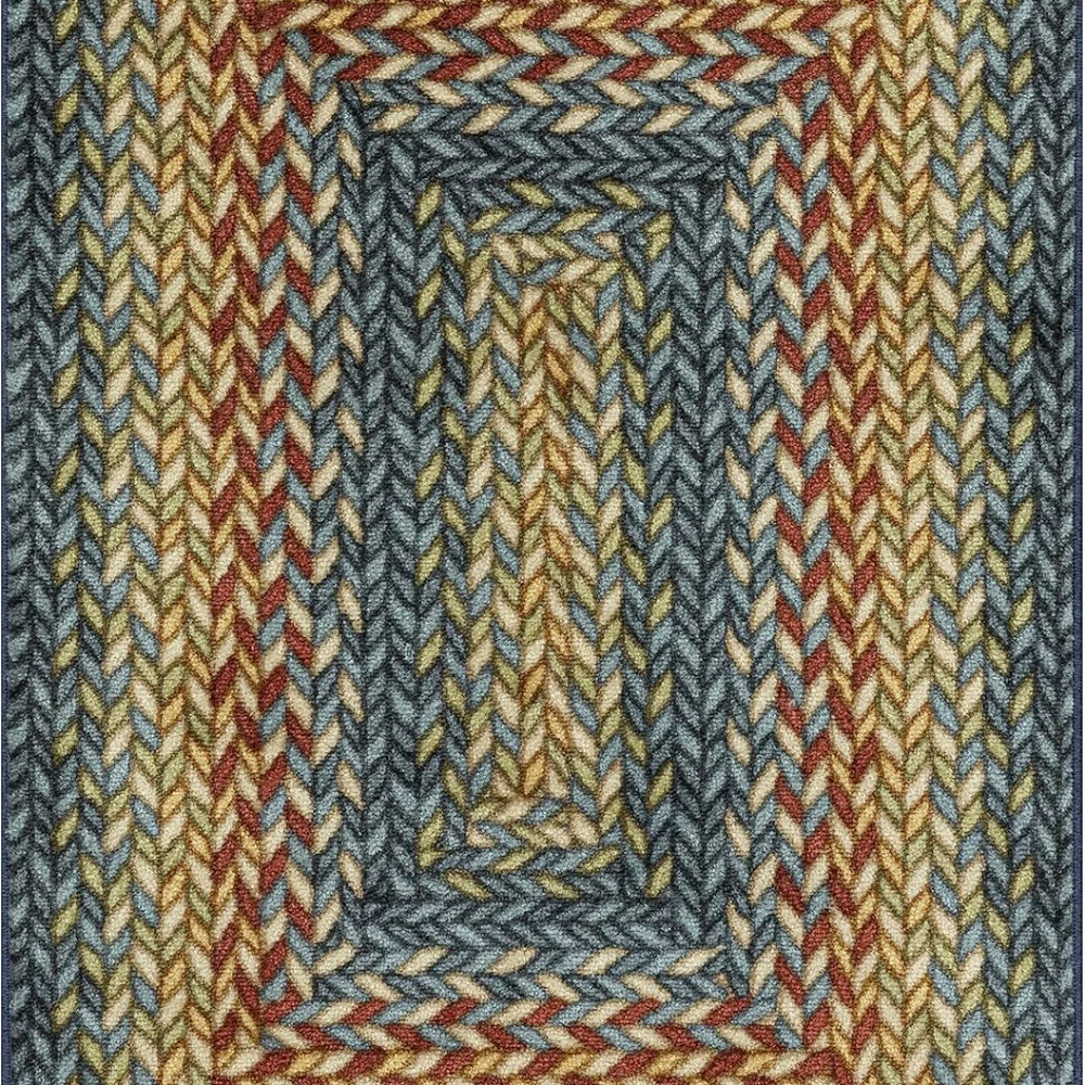Marion Bohemian Braided-Style Print Accent Rug, 2'6" x 3'10", Multi Color