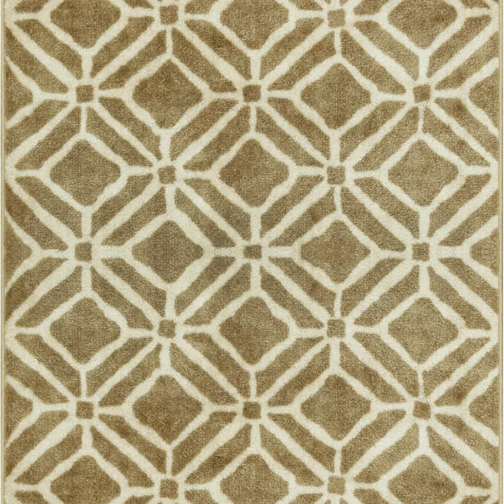 Moderna Geometric Accent Rug, 34" x 20", Black, view 7