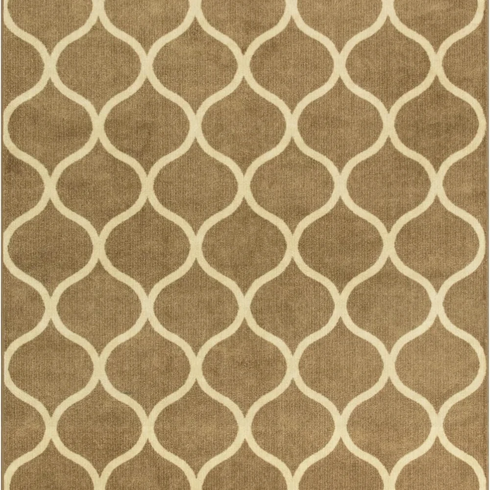 Rebecca Moroccan Trellis Area Rug, 34' x 20', Teal, view 3