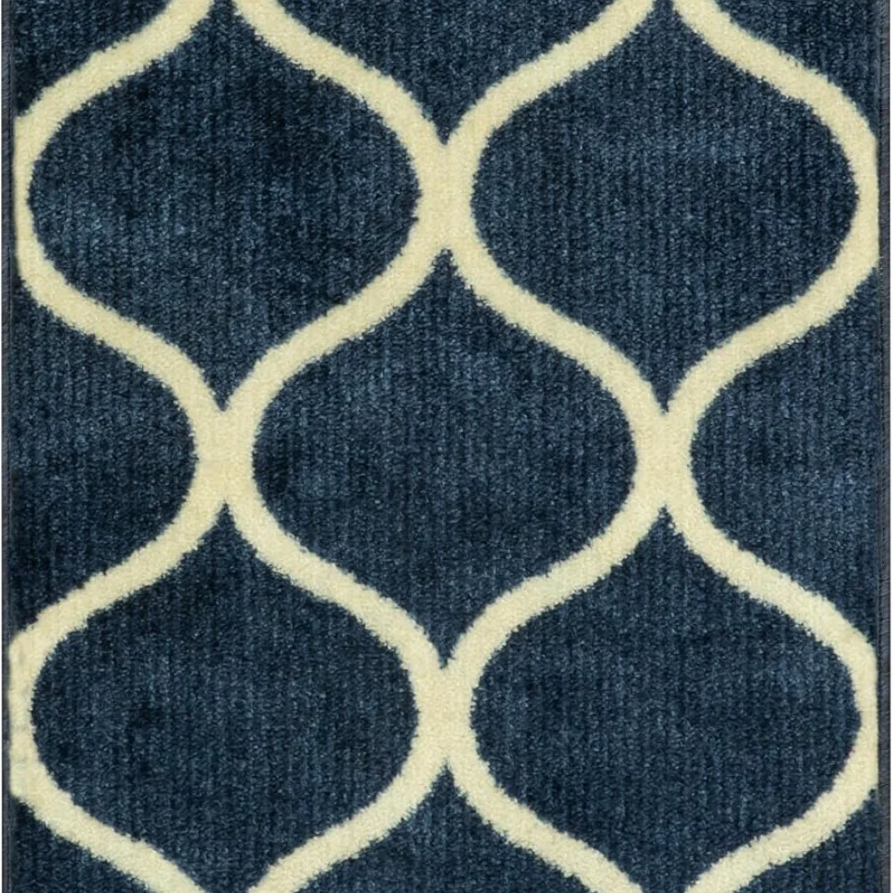 Rebecca Moroccan Trellis Area Rug, 34' x 20', Teal, view 7