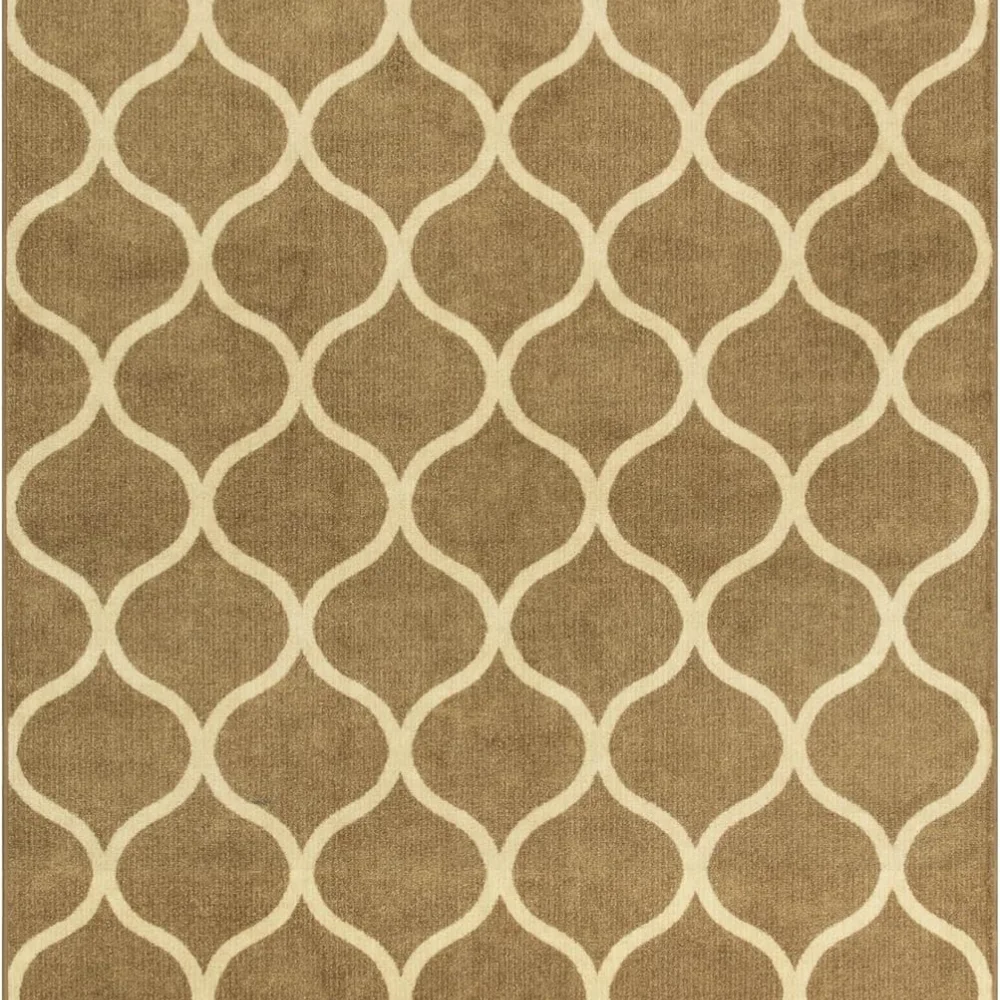 Rebecca Moroccan Trellis Runner, 2' x 6', Grey, view 4