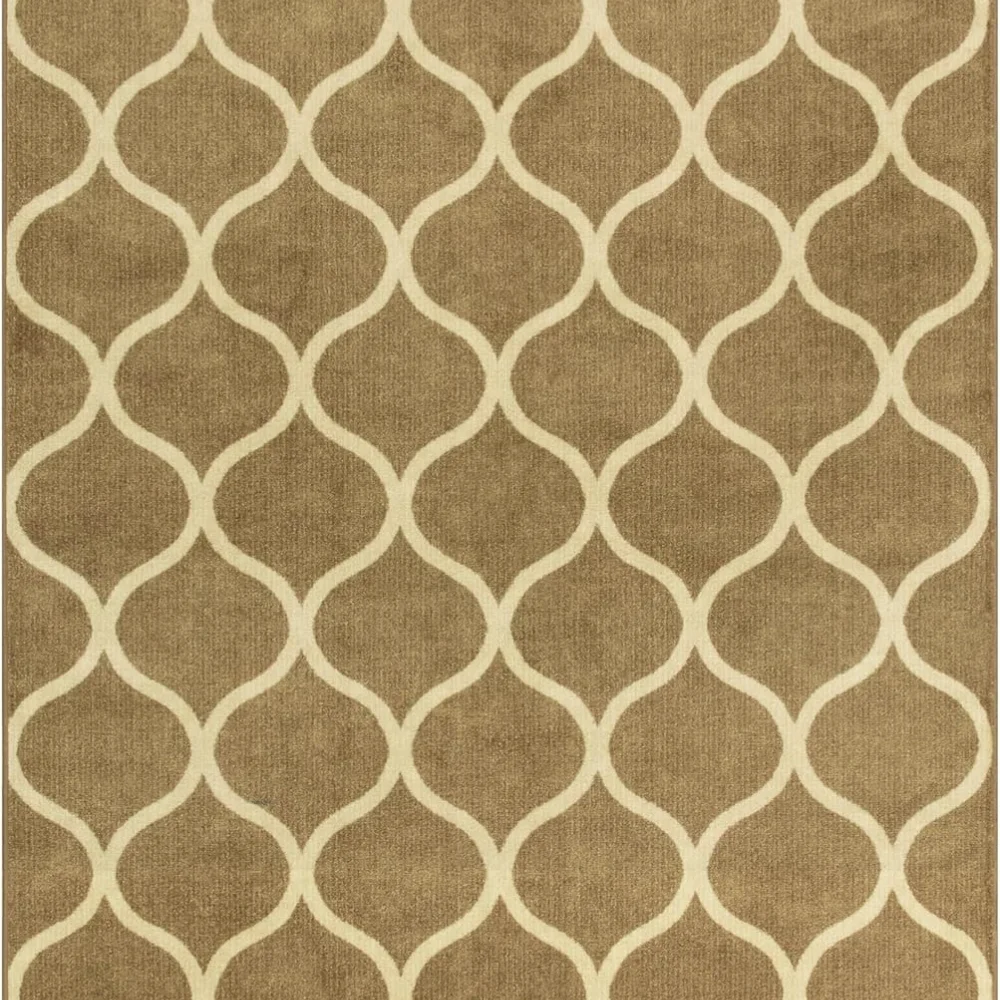 Rebecca Moroccan Trellis Runner, 2' x 6', Navy, view 4