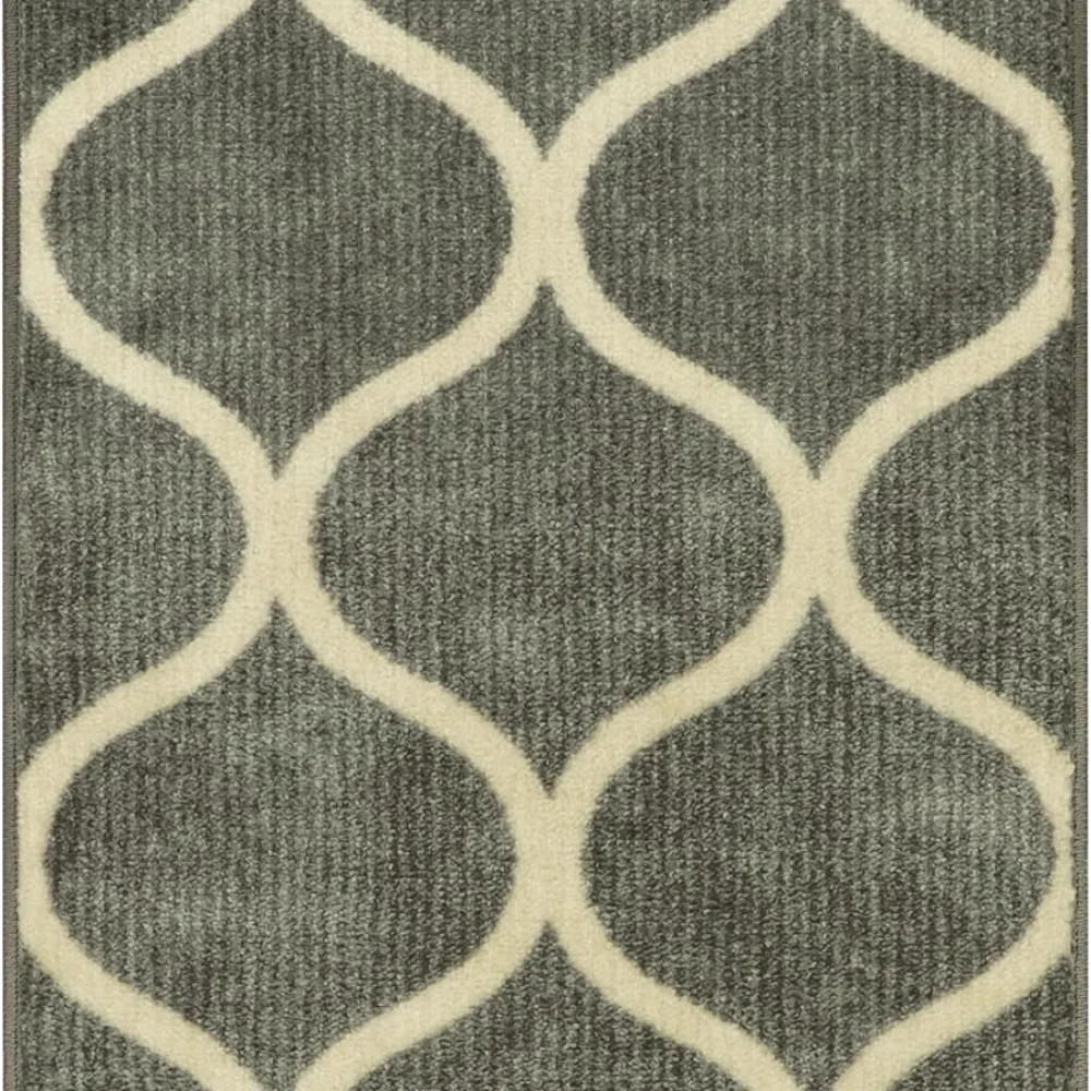 Rebecca Moroccan Trellis Runner, 2' x 6', Navy, view 6