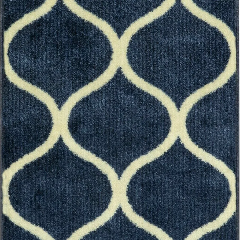 Rebecca Moroccan Trellis Runner, 2' x 6', Teal, view 7