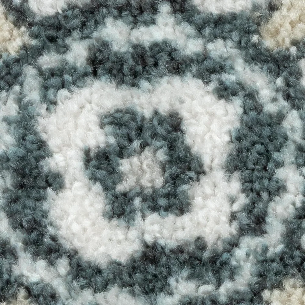 Reggie Floral Accent Rug, 2'6" x 3'10", Blue, view 7