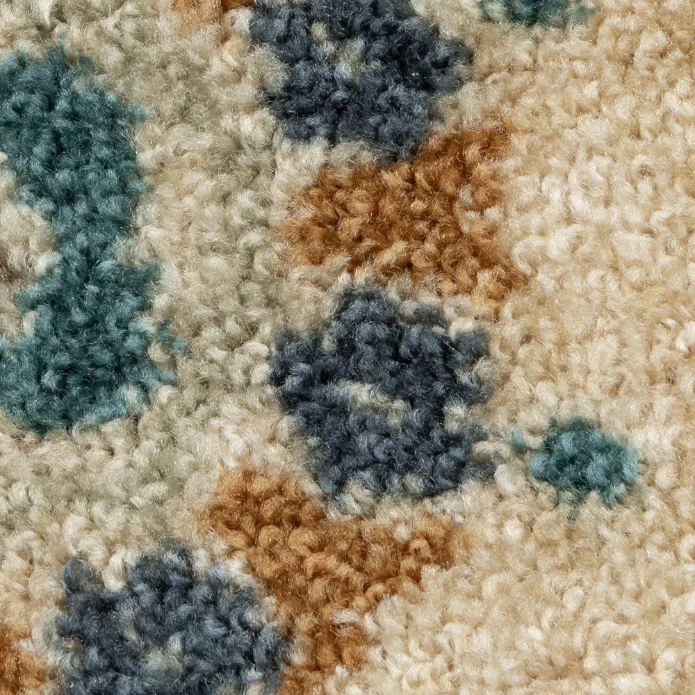 Reggie Floral Pet Mat, 3'4" x 5', Beige, view 7