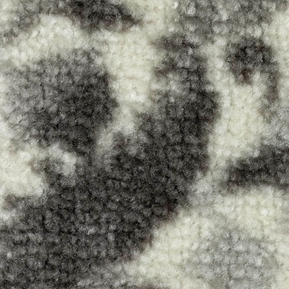 Vivian Medallion Runner, 1'8" x 5', Grey, view 7