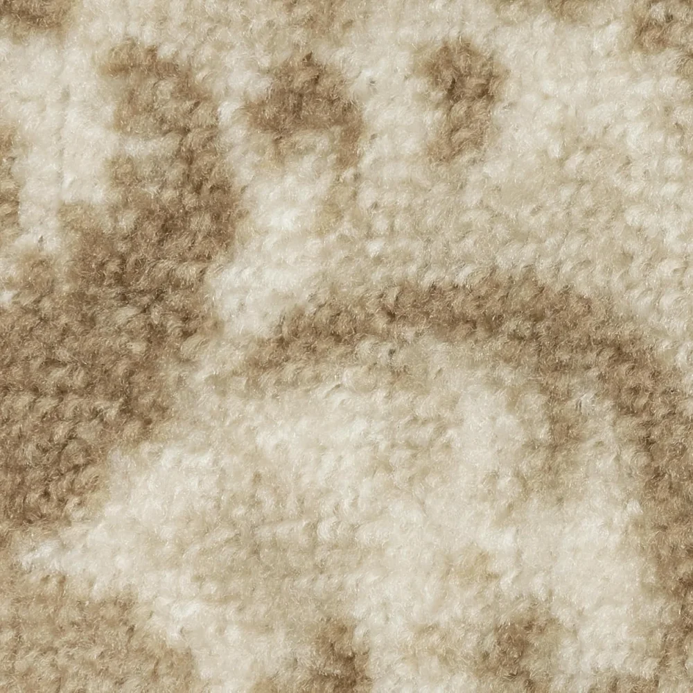 Vivian Medallion Runner, 2' x 6', Beige, view 7