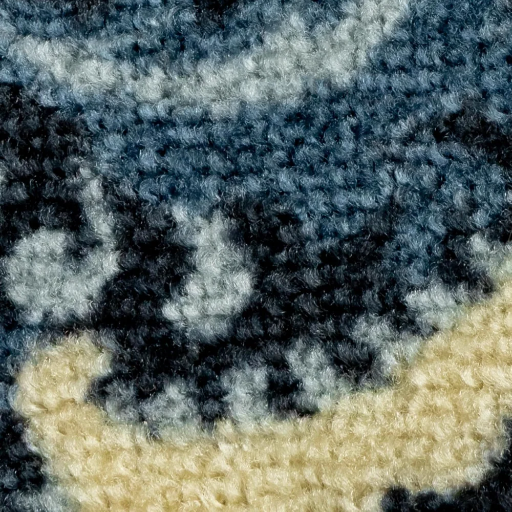 Vivian Medallion Runner, 2' x 6', Persian Blue, view 7