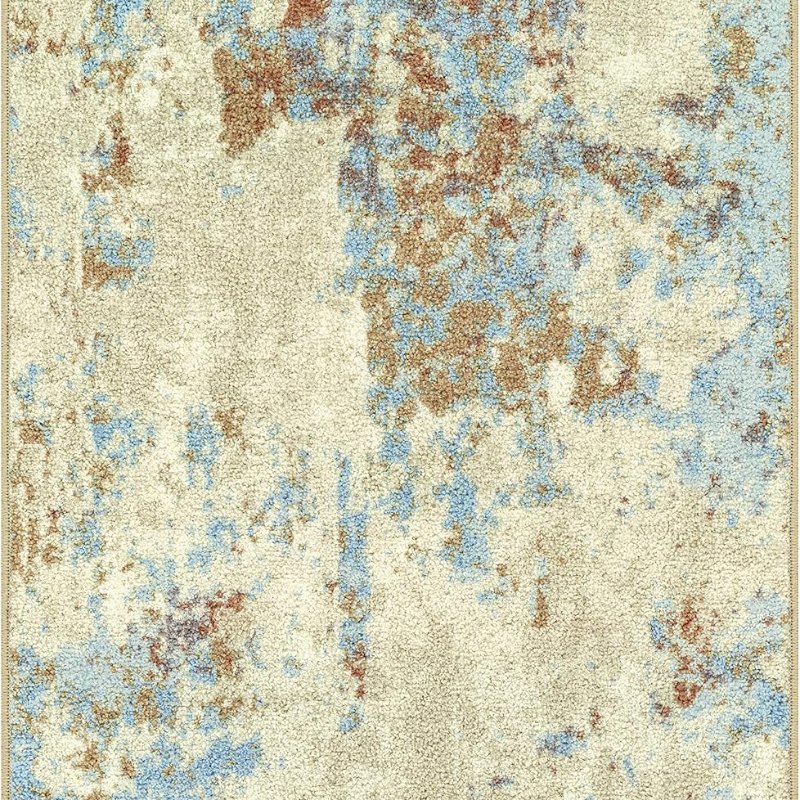 Horizon Modern Abstract Accent Rug, 2'6" x 3'10", Desert Sand