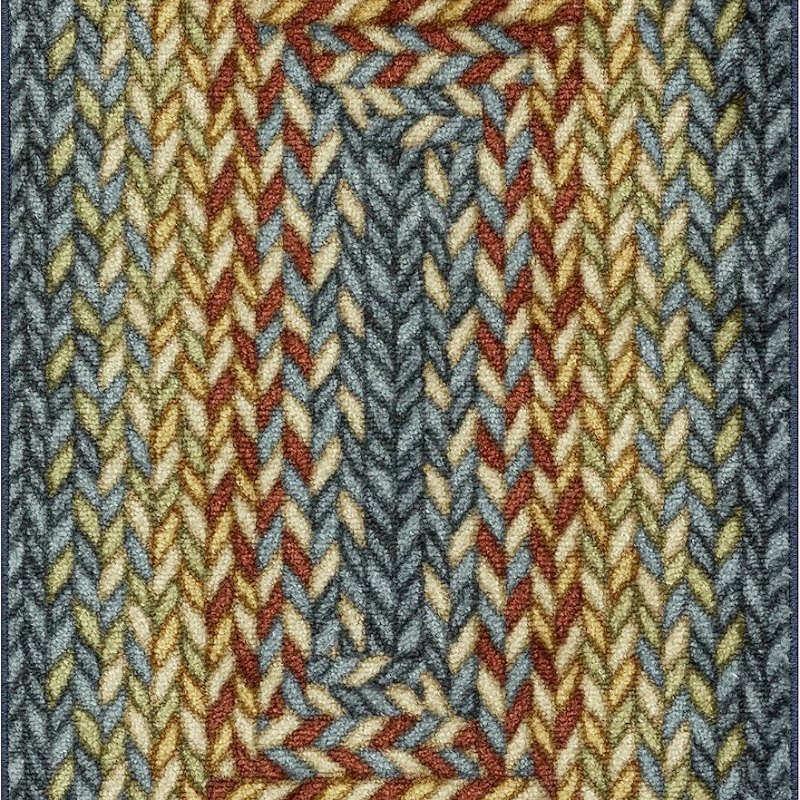 Marion Bohemian Braided-Style Print